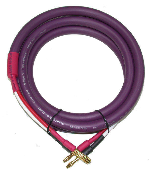 ＡＮＶ【喇叭線2公尺】深紫色OFC水管線13mm(AP-A51SE2)一條