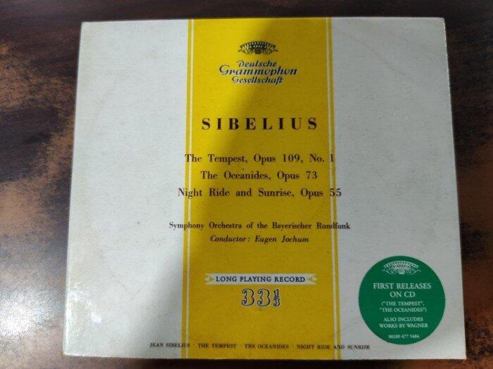 文本齋 Jochum Sibelius The Tempest ... Wagner Parsifal ...DG 德版