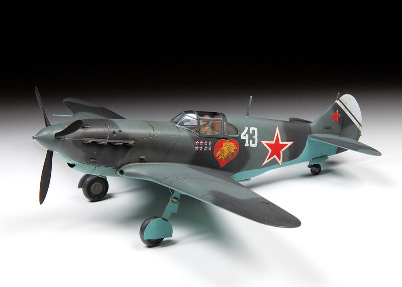 ZVEZDA 1/48 蘇聯戰鬥機 LaGG-3（66 系列）#4833 | 露天市集 | 全台最大的網路購物市集