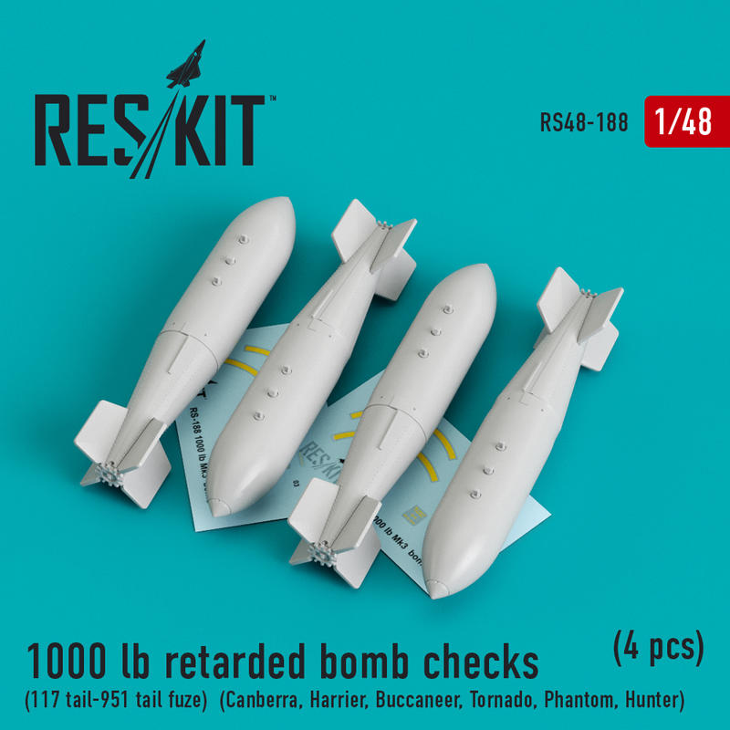 1/48 RS48-0188 1000磅自由落體炸彈 