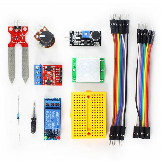 Webduino 進階套件包 ( 電子材料包、支援 Arduino 的電子零件與傳感器 )