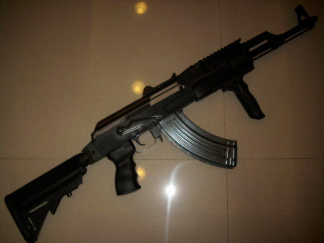 SRC AK-PMC (黑水/blackwater/保全承包商)傭兵ak m4 m4a1 海豹托