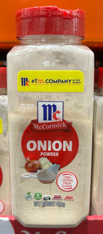 Costco好市多 MCCORMICK 味好美 洋蔥粉 510g granulated onion