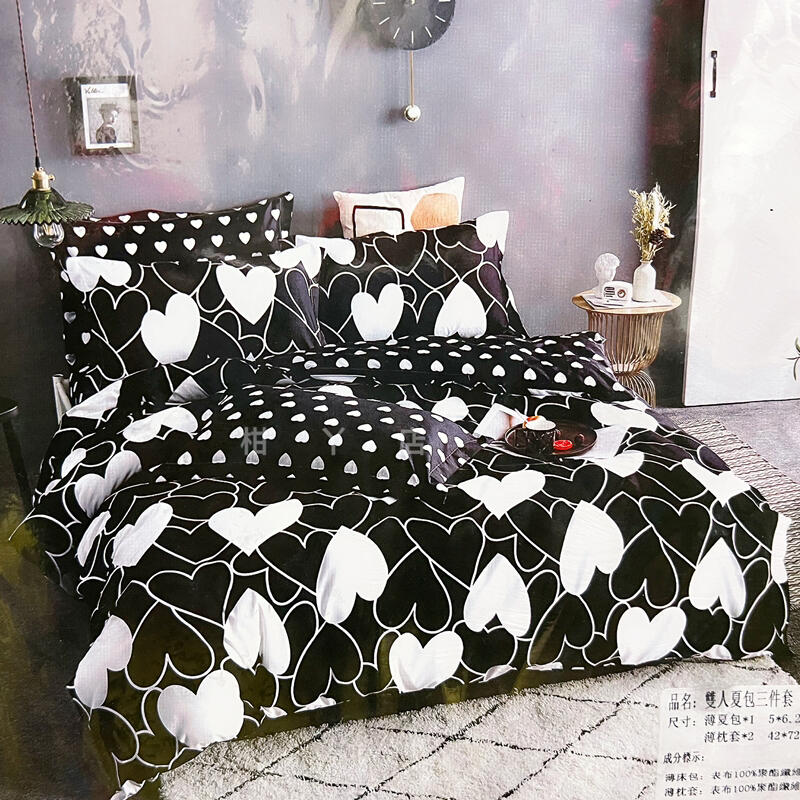 【欣@小舖】單人床包2件組 葉葉情 蘆薈棉 活性印染 床包+枕頭套  3.5*6.2尺床包組 薄款