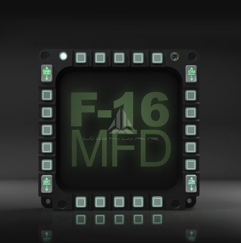 ZI] F-16 MFD 儀錶板DCS Falcon BMS 專用FSX 模擬飛行P3D | 露天市集