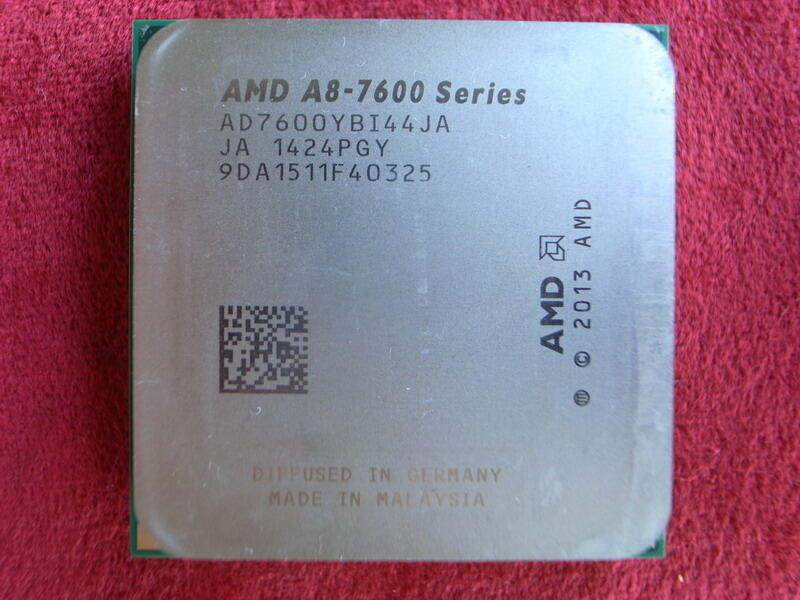 【台南】AMD A8-7600 CPU/3100MHz/內顯 Radeon R7/FM2