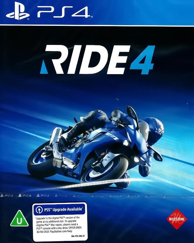 【全新未拆】PS4 極速騎行4 RIDE 4 中文版【台中恐龍電玩】