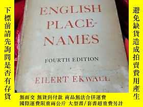 古文物The罕見Concise Oxford Dictionary Of English Place-names露天16 