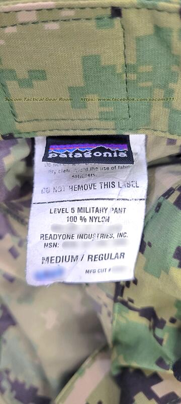 Patagonia PCU LEVEL 5 L5 保暖防寒長褲M-R AOR2 ( ORC MARS DEVGRU