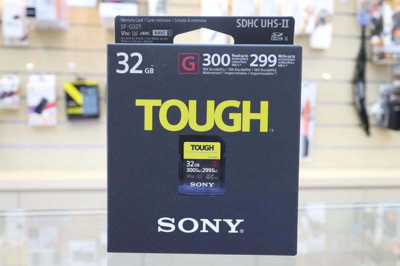 【日產旗艦】SONY SF-G32T TOUGH UHS-II 300MB 寫入299MB 32G 32GB 記憶卡
