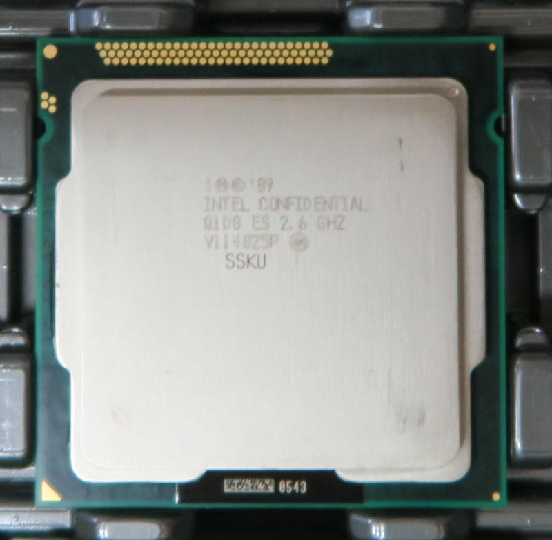 INTEL Pentium G622 Q1DB ES工程版本2.6G / 3M / 65W / 1155Pin