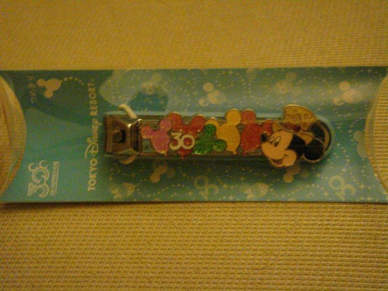 迪士尼 Disney 30周年限定《米奇 幸福氣球 指甲刀》指甲剪 - 全新