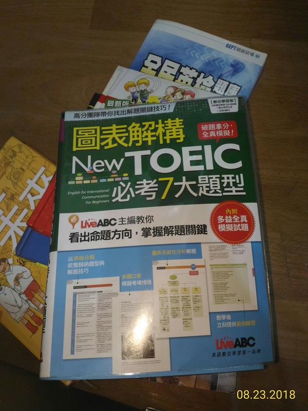 TOEIC 英文的考試用書