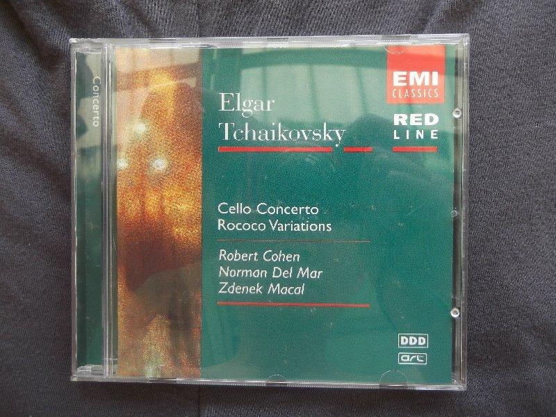 EMI RED LINE 古典長紅 艾爾加 大提琴協奏曲 柴可夫斯基 洛可可變奏曲 Elgar   