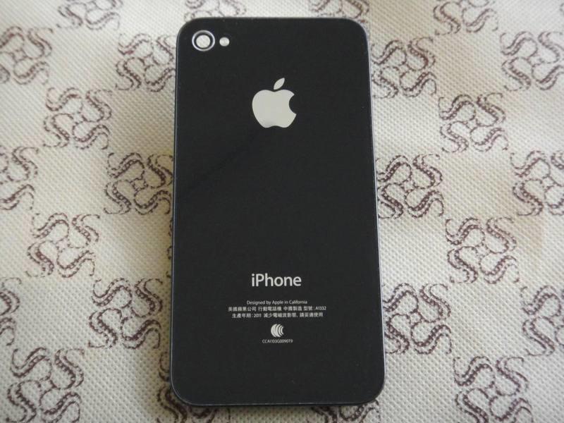 蘋果 APPLE iPhone4 (A1332) 黑色 正原廠手機背蓋 電池蓋 電池背蓋 背蓋 後蓋