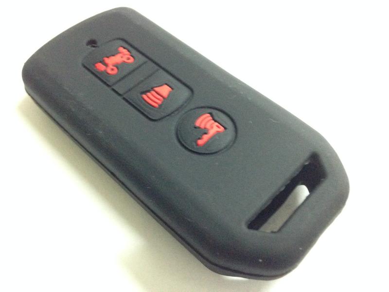 [健弘部品]<現貨>HONDA FORZA300平行輸入車/歐規版  智慧鑰匙保護套  三鍵式 黑紅