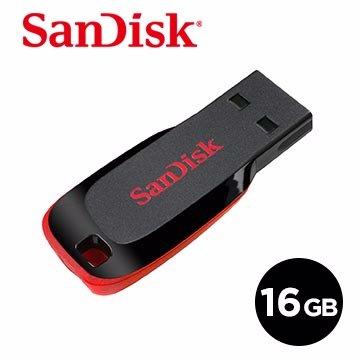 <SUNLINK>SanDisk Cruzer Blade CZ50 16G USB 隨身碟 16GB (公司貨)