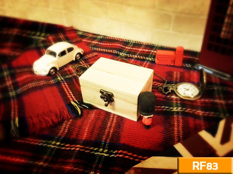 實木長形小首飾盒 禮品盒 (原木色) RF83 首飾盒 飾品盒 禮物盒 工業風 北歐 復古 婚禮小物 結婚