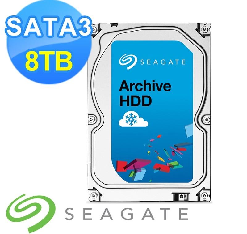 【全新盒裝】Seagate Archive HDD 3.5吋 8TB 海量儲存硬碟 ST8000AS0002