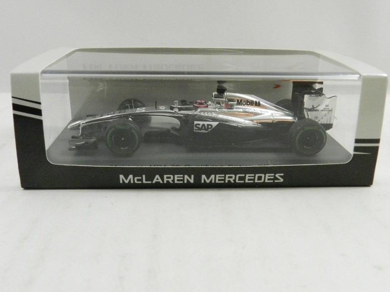 《烈馬驛站》1/43 F1 McLaren 2014 MP4-29 J.Button 英國GP (Spark)