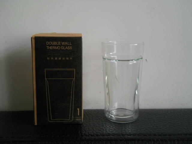 耐熱雙層玻璃杯280ml 玻璃杯 台灣玻璃 雙層杯 牛奶杯 咖啡杯 耐熱杯 杯子 茶杯