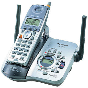 （通訊顧問） Panasonic 國際牌5.8G數位答錄無線電話KX-TG5631, 9 成新