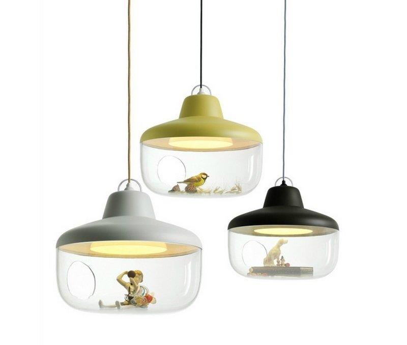 Hommin favourite things 瑞典 餐廳 兒童創意吊燈臥室兒童房透明房間吊燈 E27 110-220V