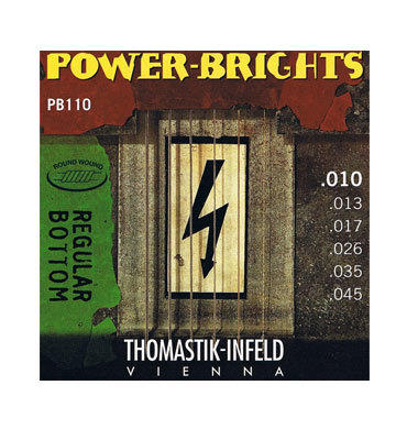 [方舟樂器] Thomastik-Infeld奧地利手工電吉他弦 Power-Bright系列 PB110 (10-45) 超高品質音色及手感 錄音超推薦