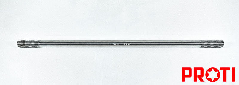 PROTI 鈦合金M8*L225 X 7.1mm  汽缸柱 螺桿 (M8L225-ES-01)