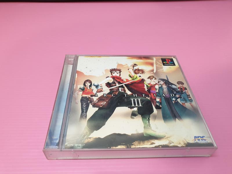 A 出清價 PS2 可玩 SONY PS PS1 2手原廠遊戲片 妖精戰士3 亞克傳承3 ARC THE LAD