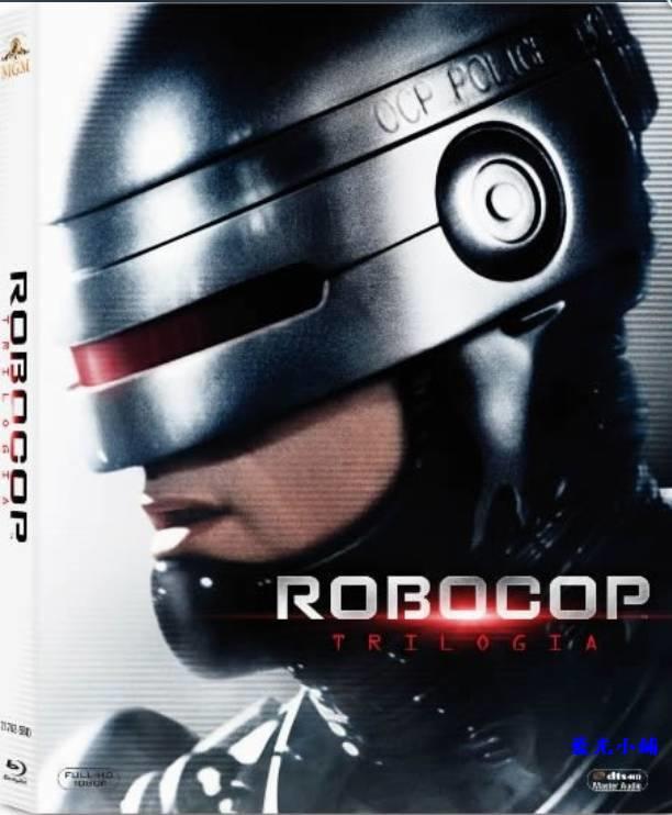 [藍光小舖][現貨] 機器戰警三部曲 Robocop 4K Remasterd 藍光3碟外紙盒套裝版 [台式繁中字幕]
