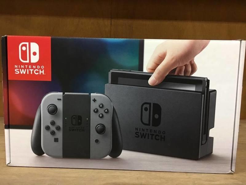 現貨無 日本規格 任天堂 Nintendo Switch 遊戲主機 日規機 灰色 手把/控制器 NS