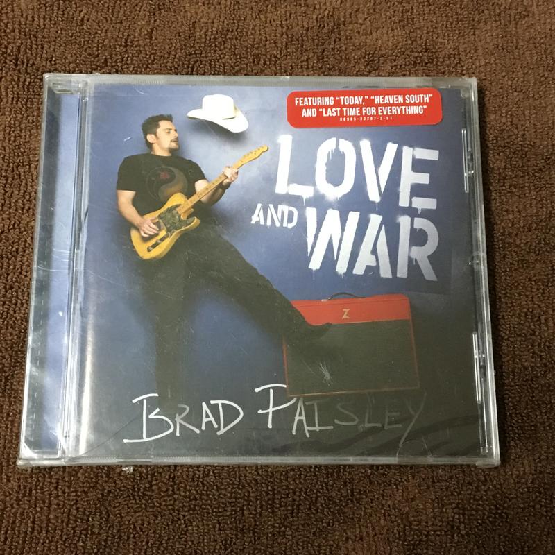 Brad Paisley 布萊德派斯里 - Love And War 愛情與戰爭 全新進口