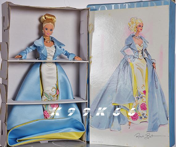 【經典收藏型芭比娃娃 ● 絕版品】限量款 莎蓮娜~ Serenade in satin Barbie Doll ~