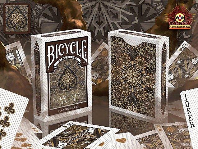 【USPCC撲克】BICYCLE ELEMENTAL EARTH Playing Cards 地元素 撲克牌