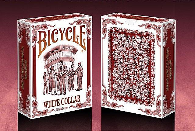 【USPCC撲克】Bicycle white collar playing cards