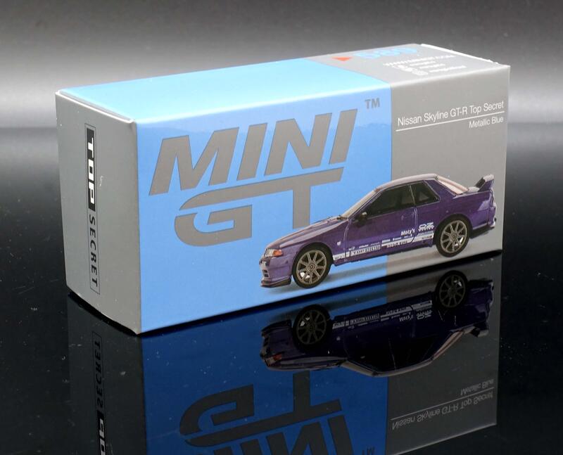 Top Secret R32 Blue 【MASH】現貨特價 Mini GT 1/64 Top Secret R32 blue purple #589 右駕 | 露天市集 | 全台最 ...