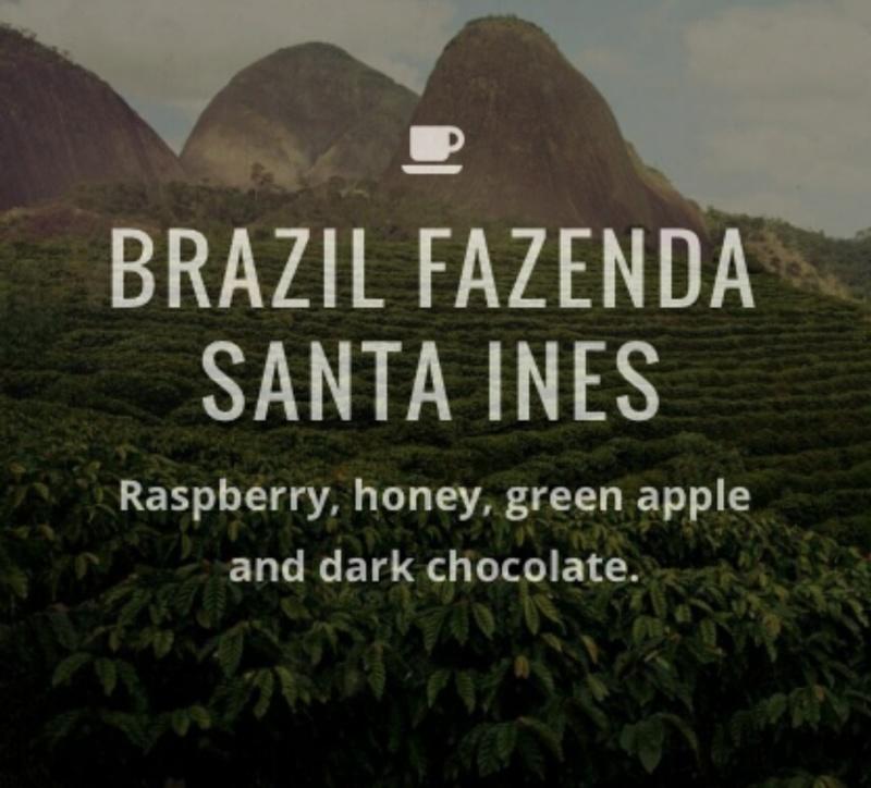 <四季咖啡生豆>巴西CoE最高分莊園 聖塔茵去果皮日曬處理黃波旁種	每公斤380元
