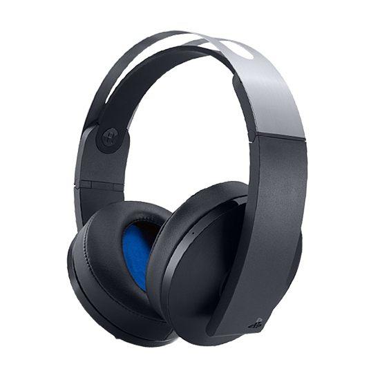 SONY PS4原廠 3D環繞音效 7.1虛擬聲道 白金無線耳罩耳機（美版 )