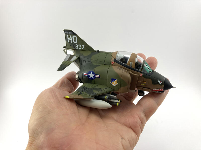 市場花園模型~Freedom Q版蛋機 USAF F-4E Phantom II  完成品