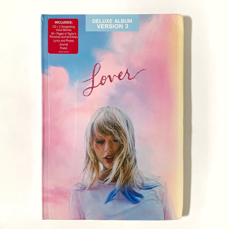 Taylor Swift 泰勒絲 Lover 情人 Deluxe Album Version 3 歐版 專輯