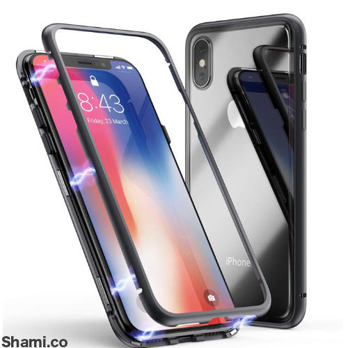 萬磁王 iPhone 11 Pro XS MAX XR 6S 7 8 Plus 鋼化玻璃殼【PH764】磁吸鋁合金手機殼