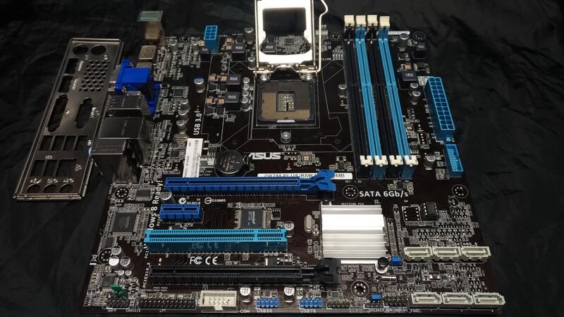 華碩ASUS Q87M PLUS Q87 晶片NVME 開機LGA1150 M-ATX 主機板| 露天市集