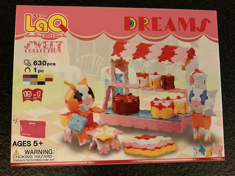 【二手】La Q Dreams 魔幻女孩II 立體3D 拼接積木 益智玩具(日本製)