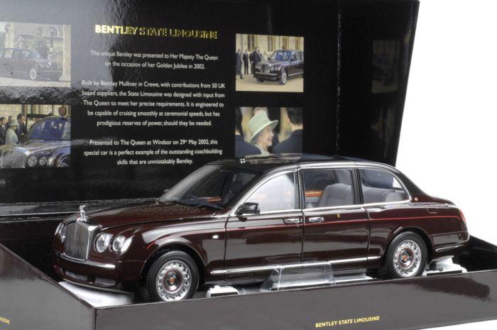 Unboxing of a SUPER-RARE $400 1:18 Bentley State Limousine +