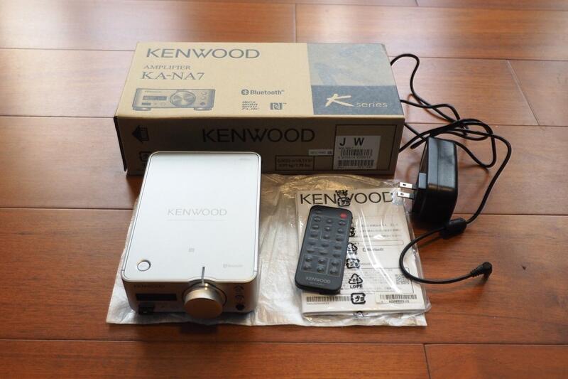 售二手九成新Kenwood KA-NA7 雙聲道藍芽迷你擴大機(有NFC，音質超棒