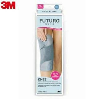 [凱溢運動用品] 美國專業護具 3M FUTURO For Her護膝 纖柔細緻剪裁系列-可調式 羽毛球  各項運動 