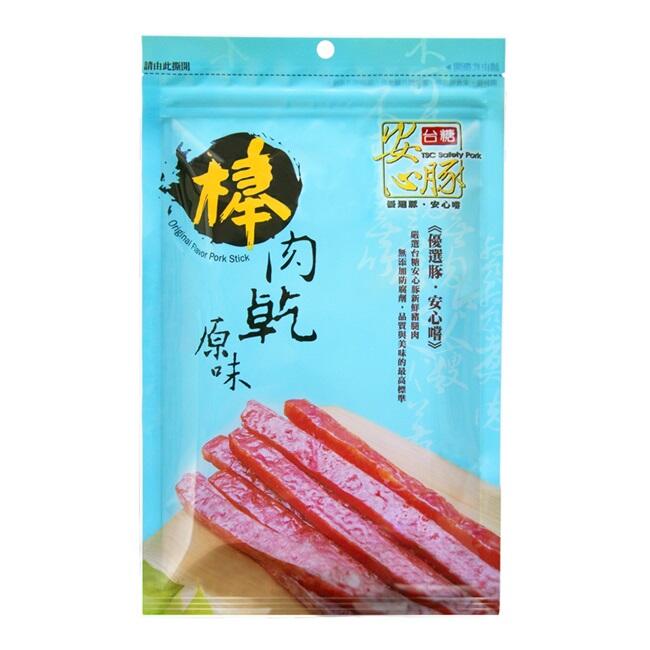 【台糖安心豚】原味棒肉乾 x1包(90g/包) ~隨手包