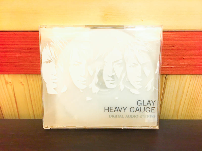 GLAY 灰色樂團 HEAVY GAUGE 專輯 9成新 日本盤 日盤 日版