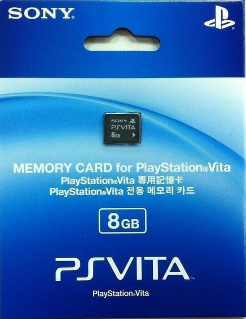 [PS Vita 主機週邊]PS Vita 8GB記憶卡 Sony原廠保固一年 (小強數位館)